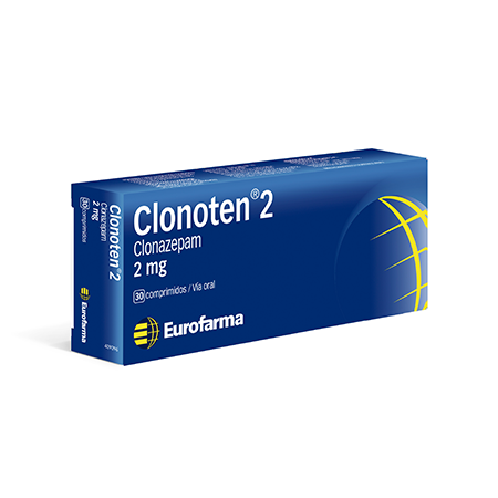 Clonazepam tableta 2 mg