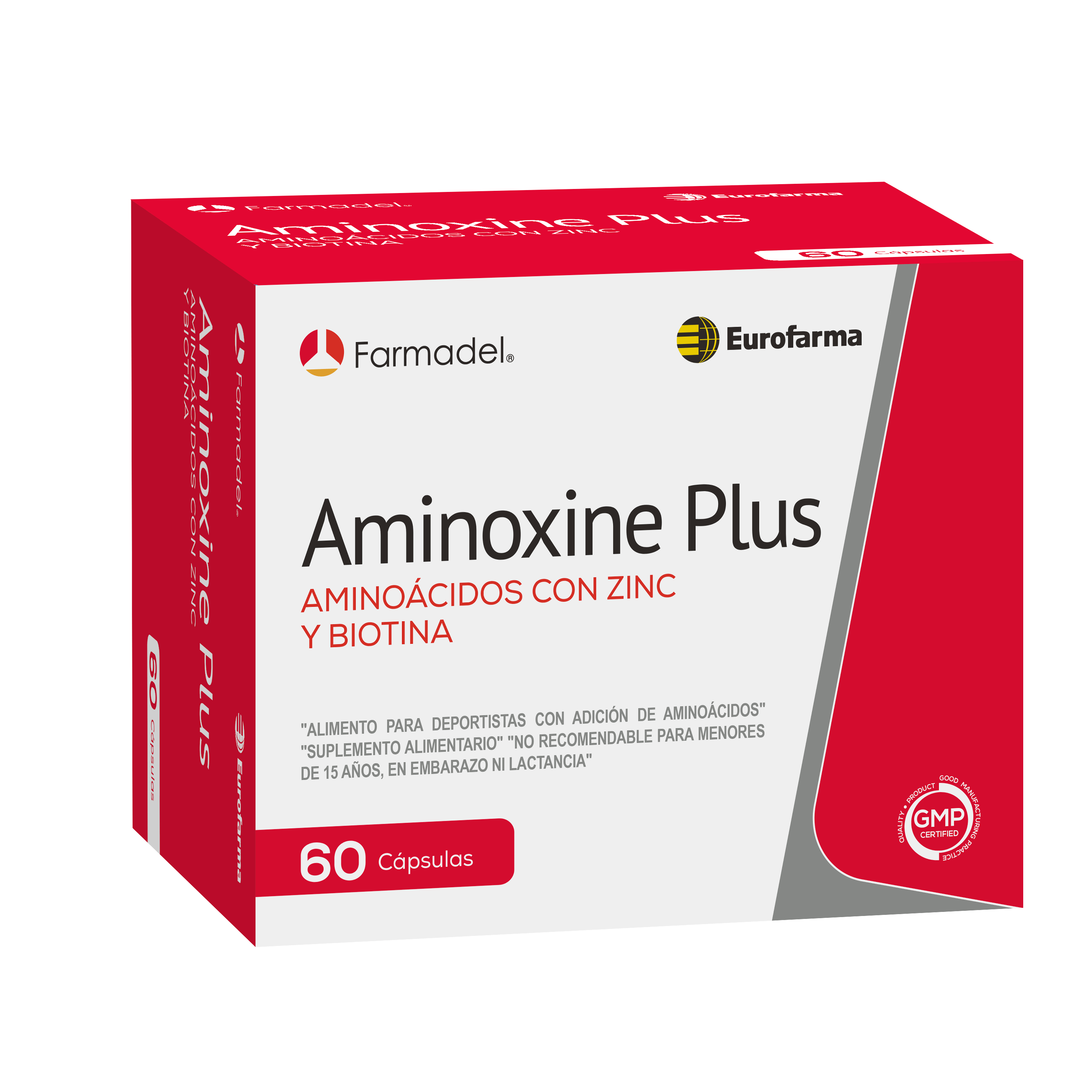 Aminoxine Plus (Aminoácidos con Zinc y Biotina)
