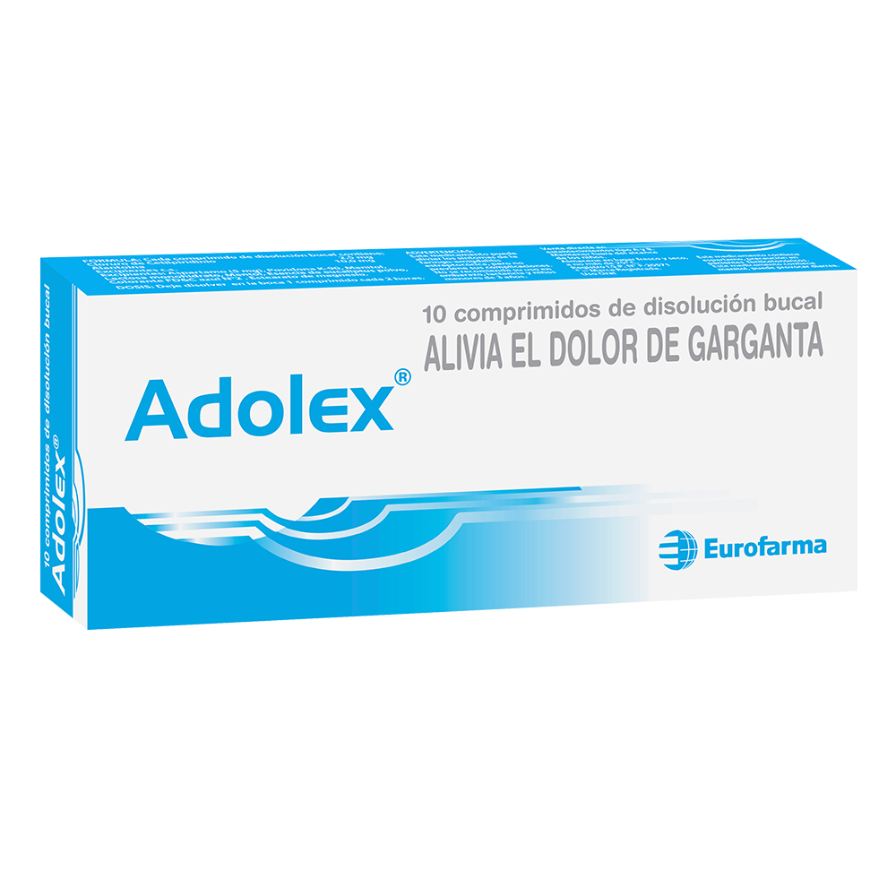 Adolex (Cetilpiridinio Cloruro 2,5 mg. + Alantoína 10 mg.)